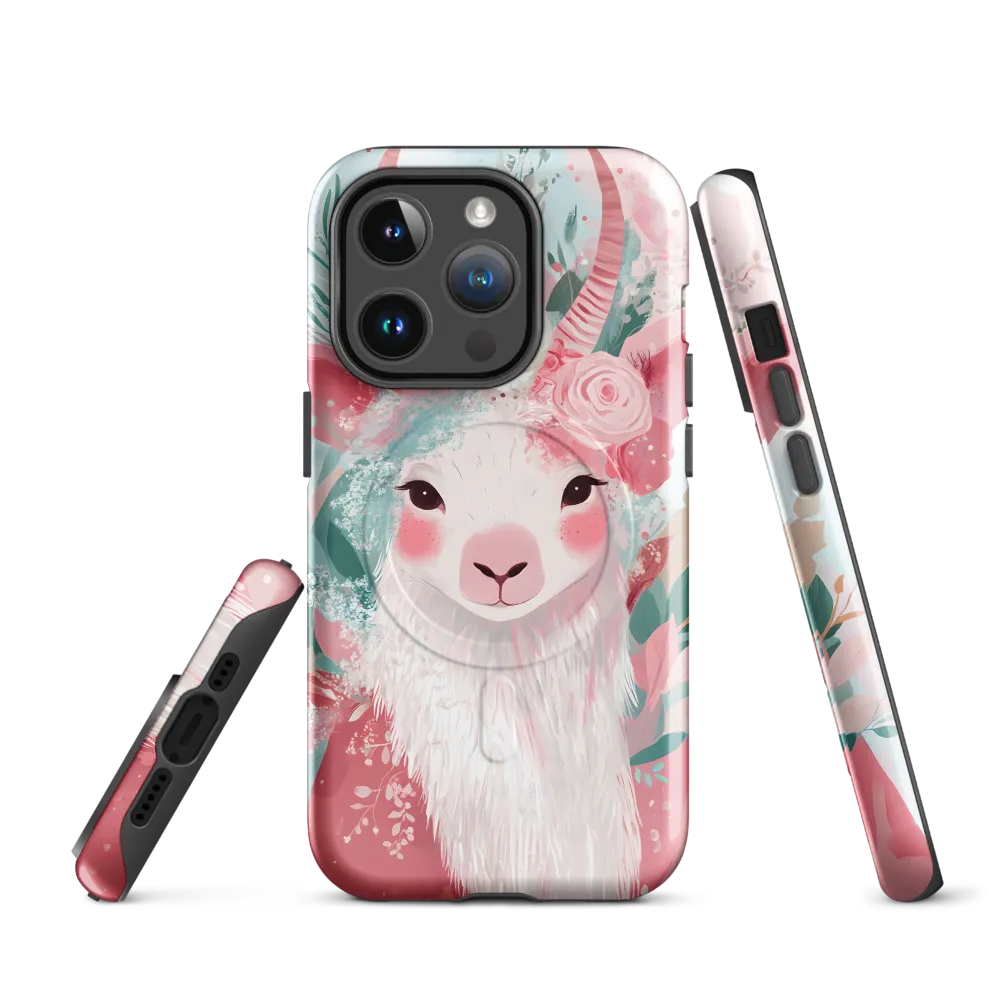 Spring Whimsy: The Floral Goat