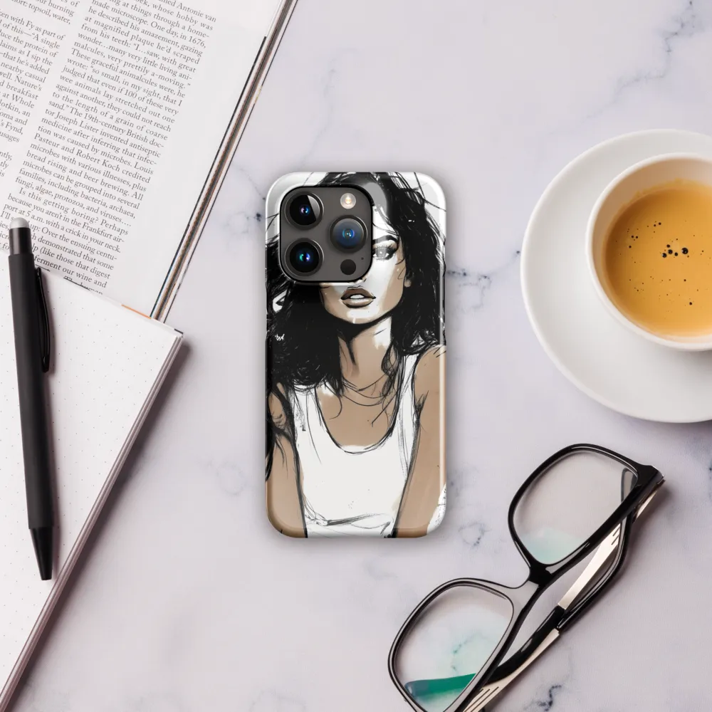 Whispers of Elegance | Phone Case |  15 Pro | Snap Case | Glossy