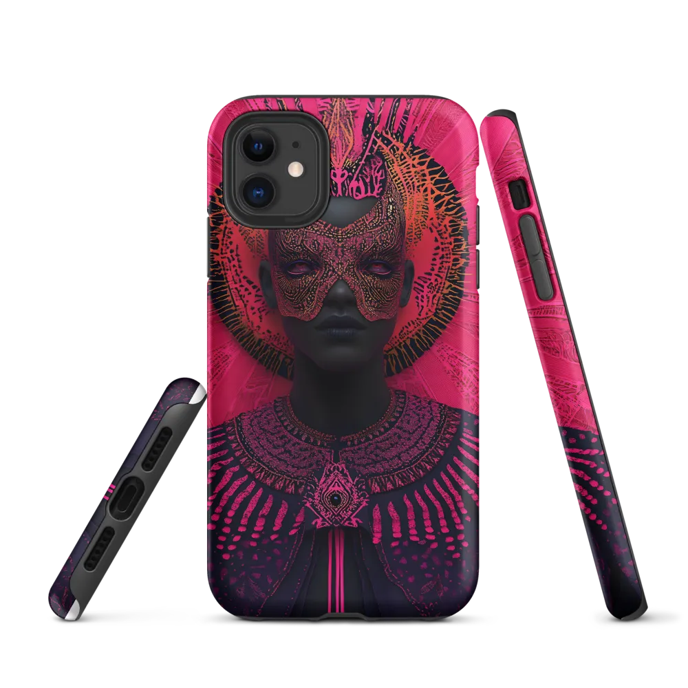 Halo of Magenta — Masked Ornament