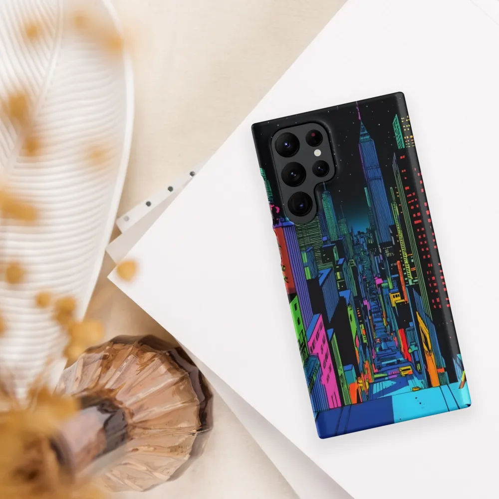 Neon Dreams of a Futuristic City