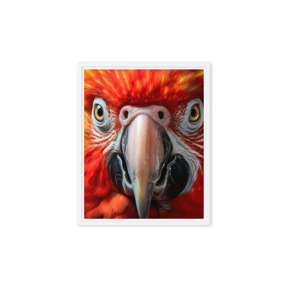 The Fiery Gaze of the Parrot