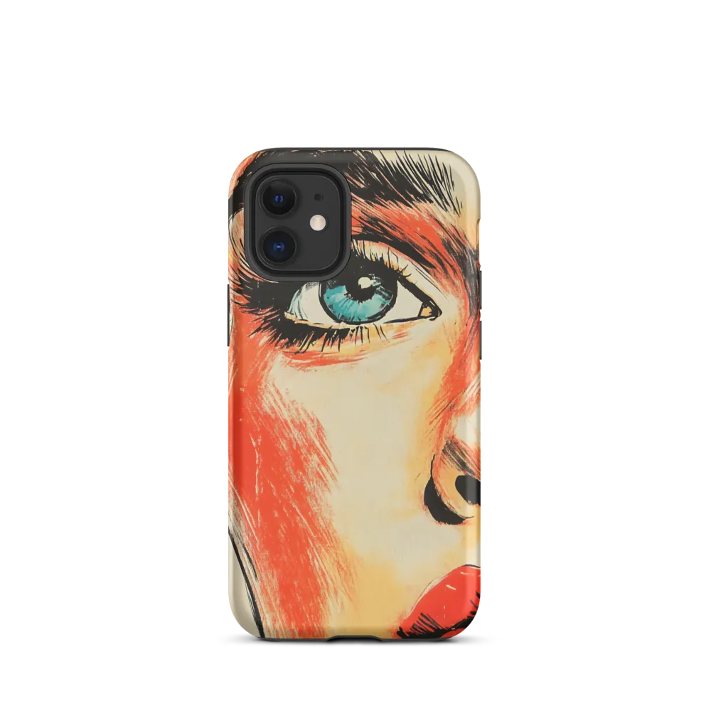Intense Gaze: A Pop Art Portrait