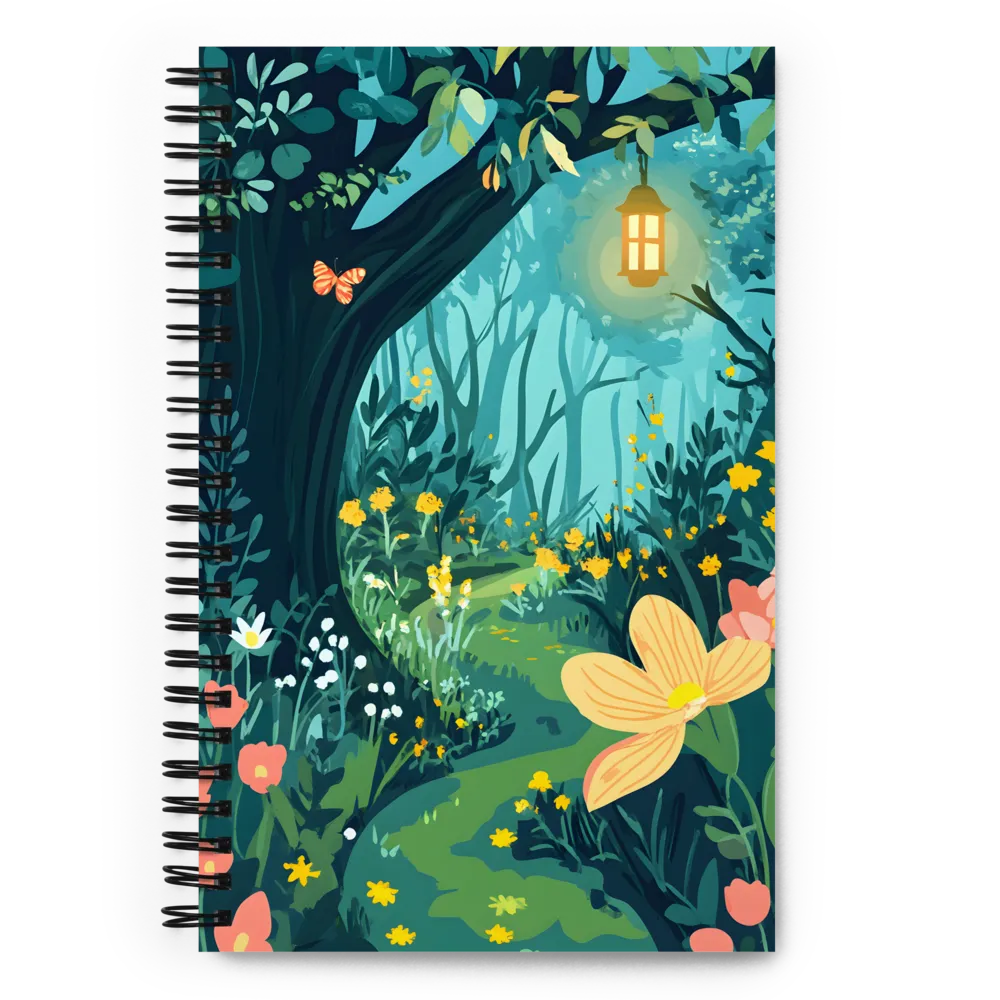 Whispers of the Enchanted Forest | Spiral Notebook