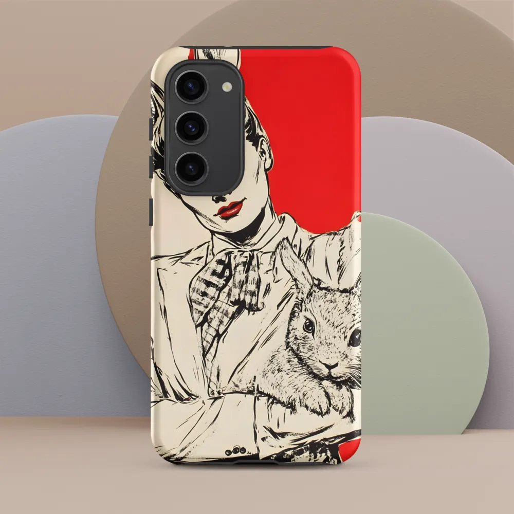 Whimsical Elegance: The Rabbit Lady