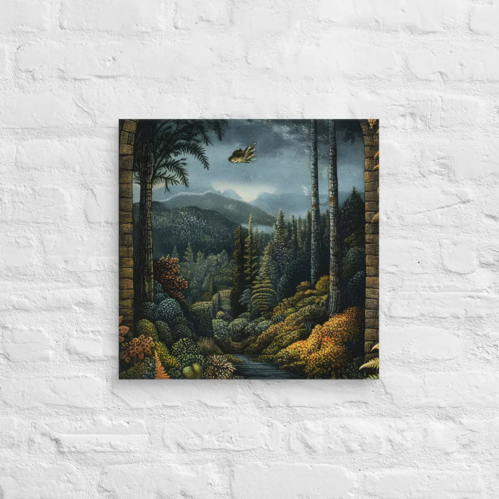 Whispers of the Enchanted Forest | Canvas | 18″×18″