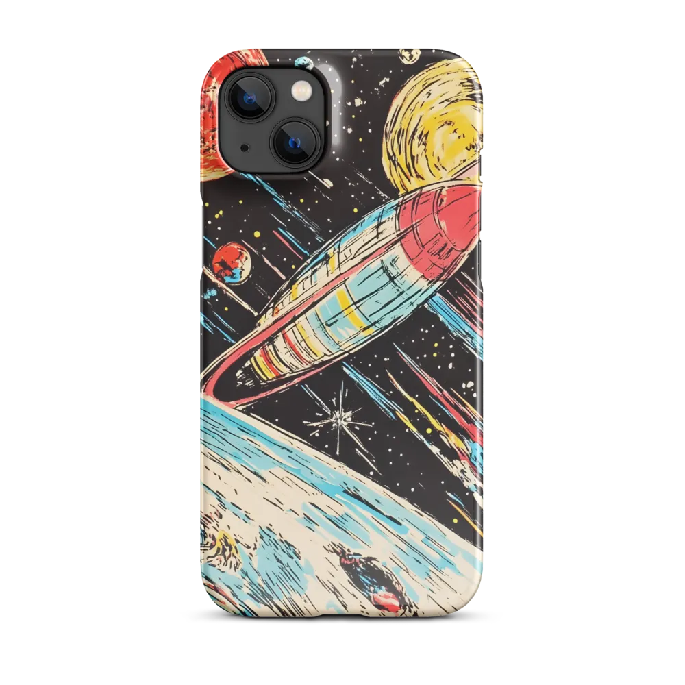 Cosmic Journey | Phone Case |  14 Plus | Snap Case | Glossy