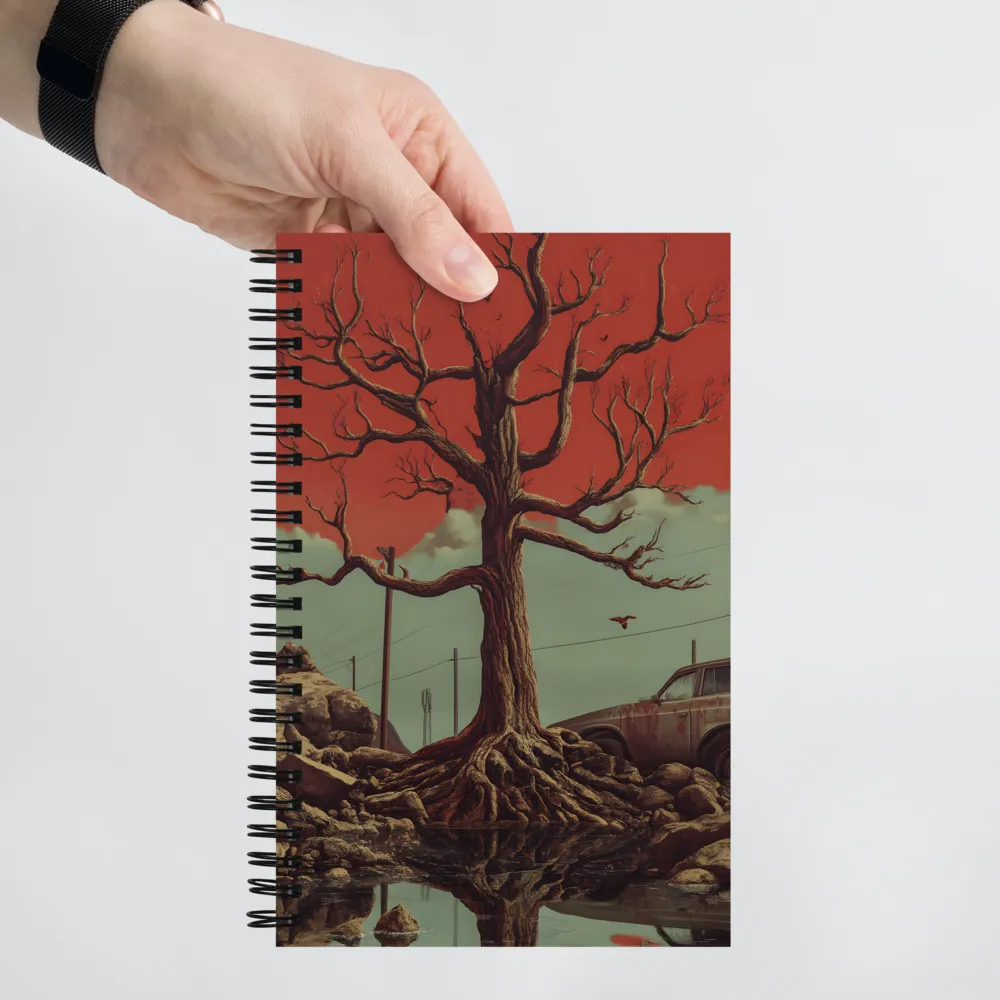 Embers of a Forgotten Grove | Spiral Notebook