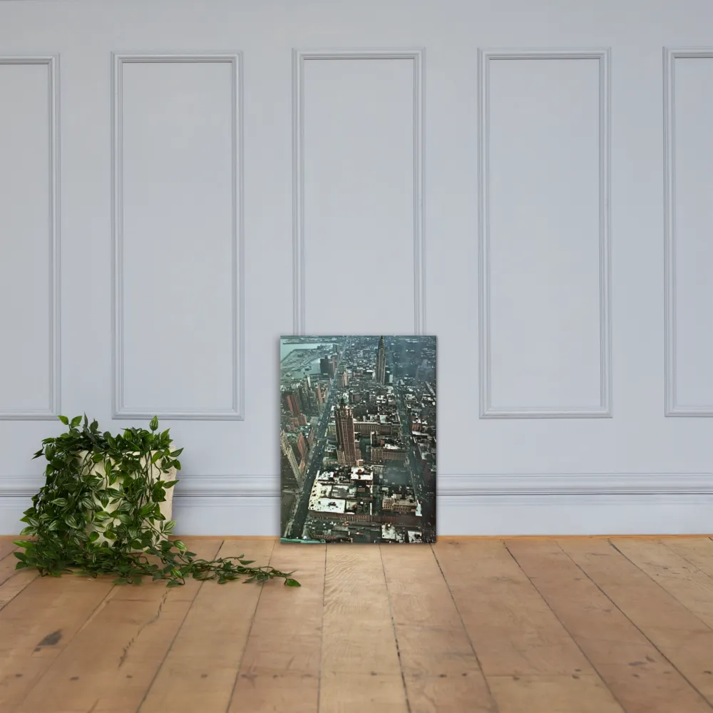 Aerial Symphony of Urban Life | Canvas | 18″×24″