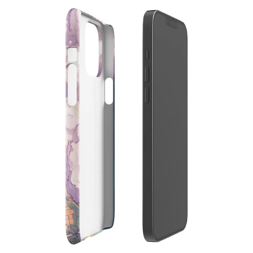 Serenity Over the Coast | Phone Case |  13 Pro Max | Snap Case | Glossy