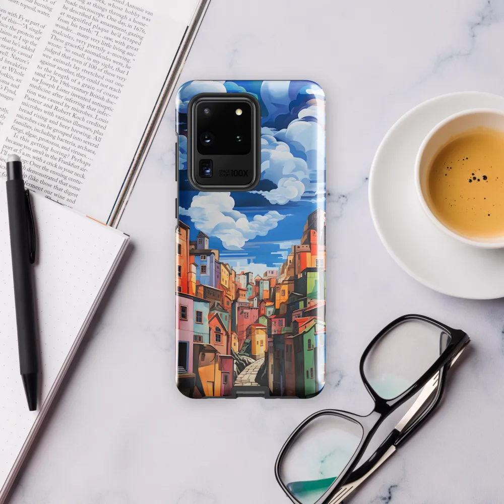 Whimsical Heights: A Vibrant Cityscape