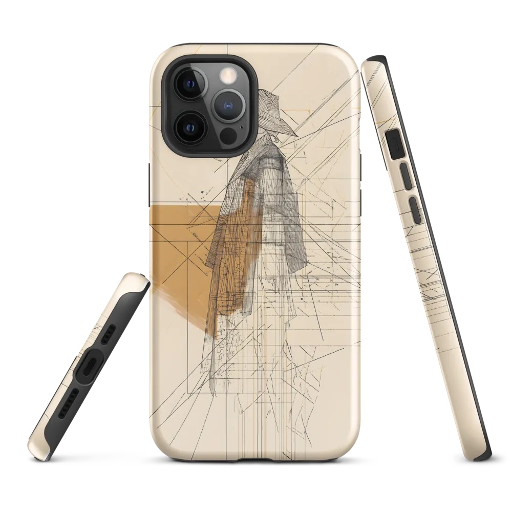 Abstract Profile: A Minimalist Exploration | Phone Case |  12 Pro Max | Tough Case | Glossy