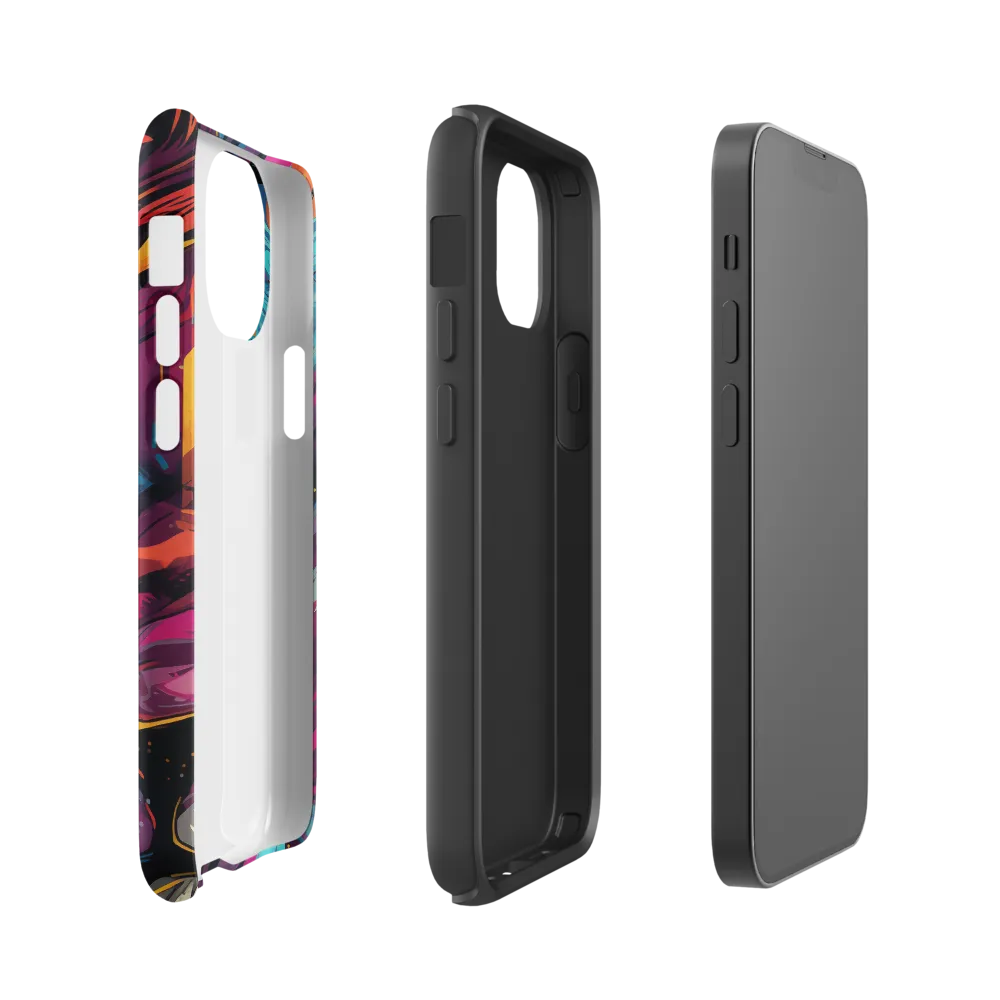 Vivid Majesty: The Modern Lion | Phone Case |  13 mini | Tough Case | Matte