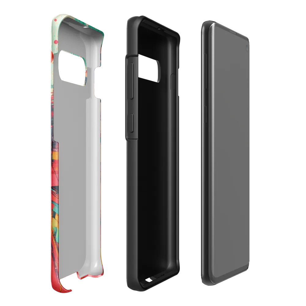 Vibrant City Life | Phone Case |  S10 Plus | Tough Case | Glossy