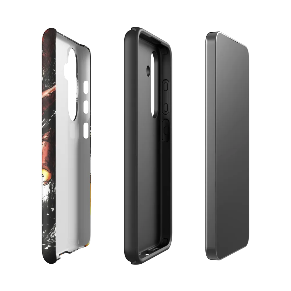 Ignition in the Abyss | Phone Case |  S24 | Tough Case | Matte