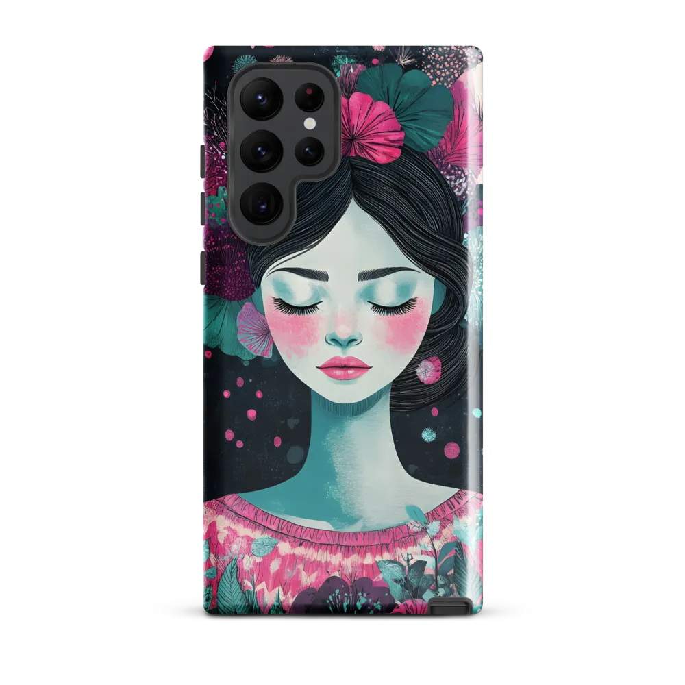 Embrace of Floral Serenity