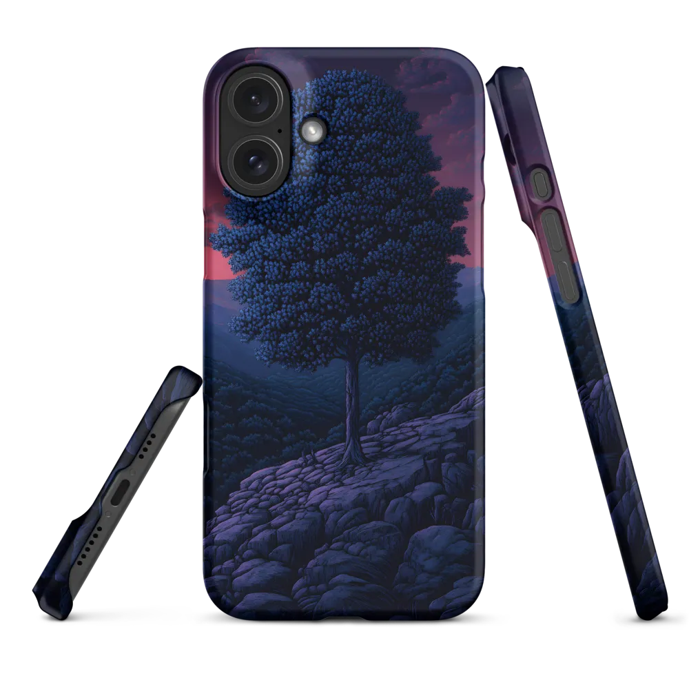 Solitary Sentinel: A Tree at Dusk