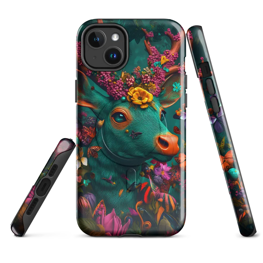 Whimsical Blossoms of the Enchanted Forest | Phone Case |  14 Plus | MagSafe® Tough Case | Glossy