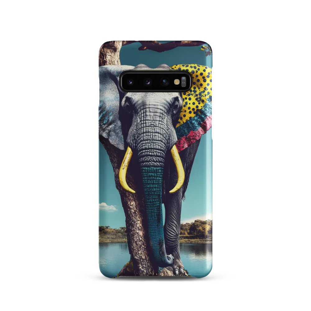 Playful Elegance: The Surreal Elephant