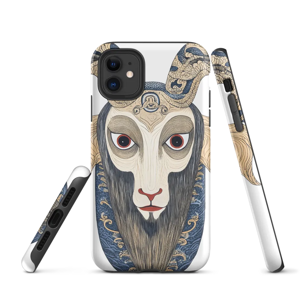 Ethereal Gaze of the Ram | Phone Case |  11 | Tough Case | Matte