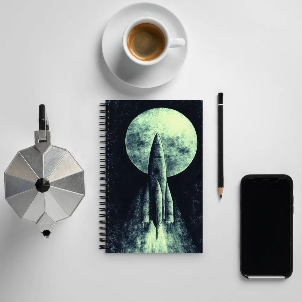 Cosmic Ascent | Spiral Notebook