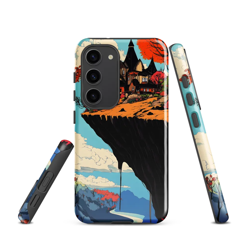 Whispers of the Cliff House | Phone Case |  S23 | Tough Case | Glossy