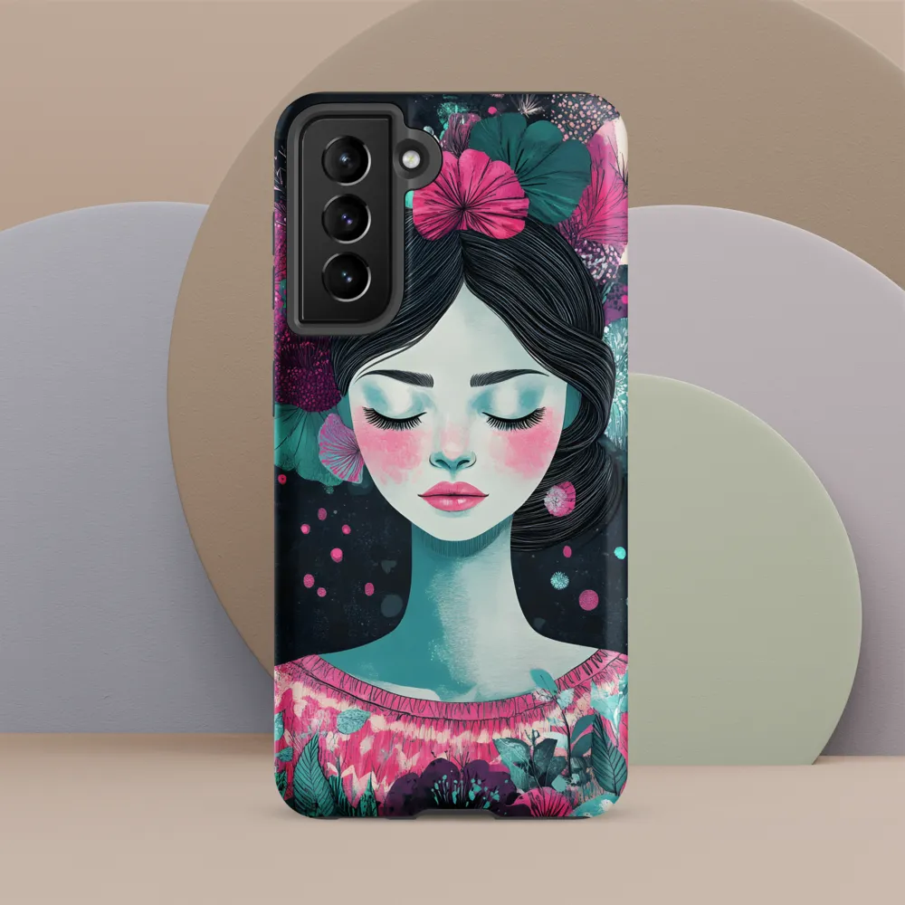 Embrace of Floral Serenity