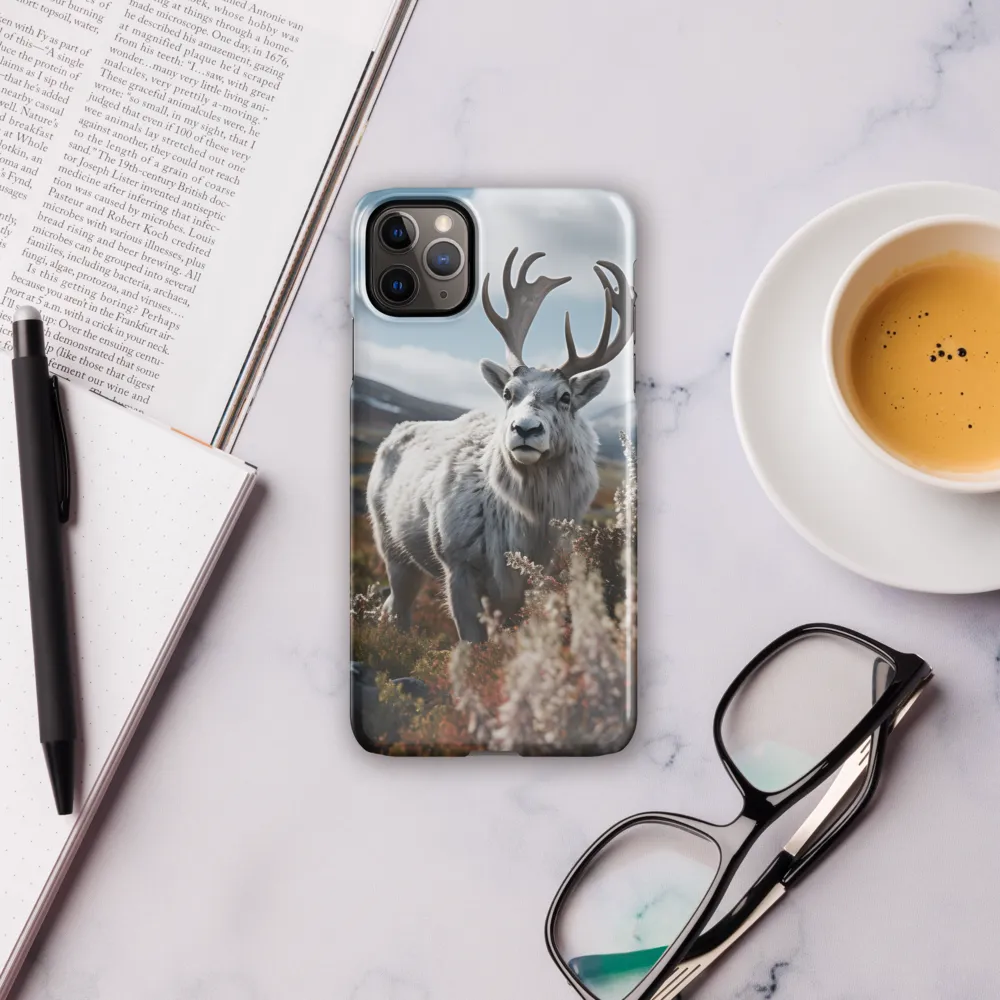 Majestic Harmony: The Reindeer in Nature | Phone Case |  11 Pro Max | Snap Case | Glossy