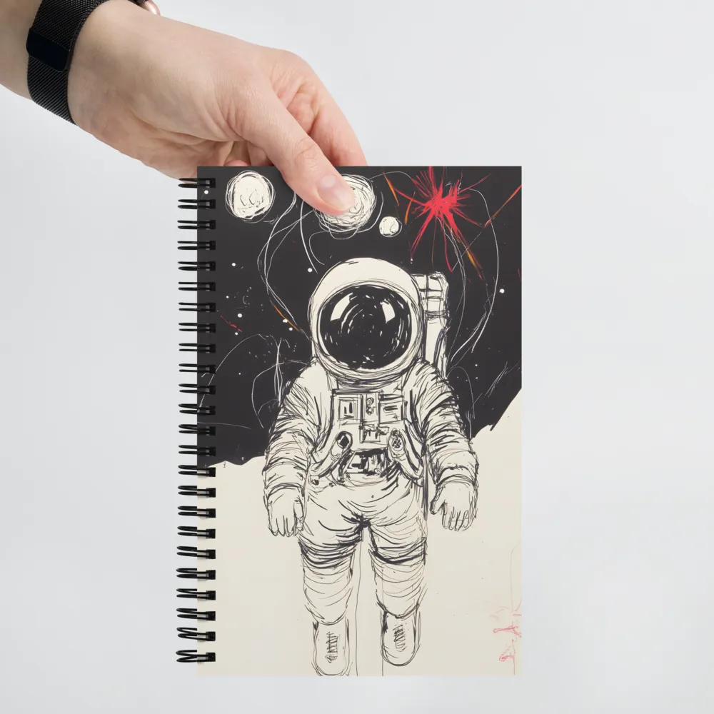 Voyage Beyond the Stars | Spiral Notebook