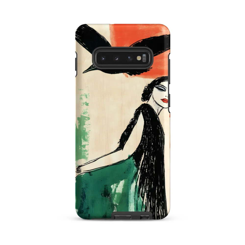 Elegance in Flight | Phone Case |  S10 Plus | Tough Case | Matte