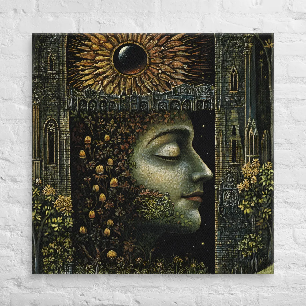 Nature’s Embrace: The Infinite Connection | Canvas | 37″×37″