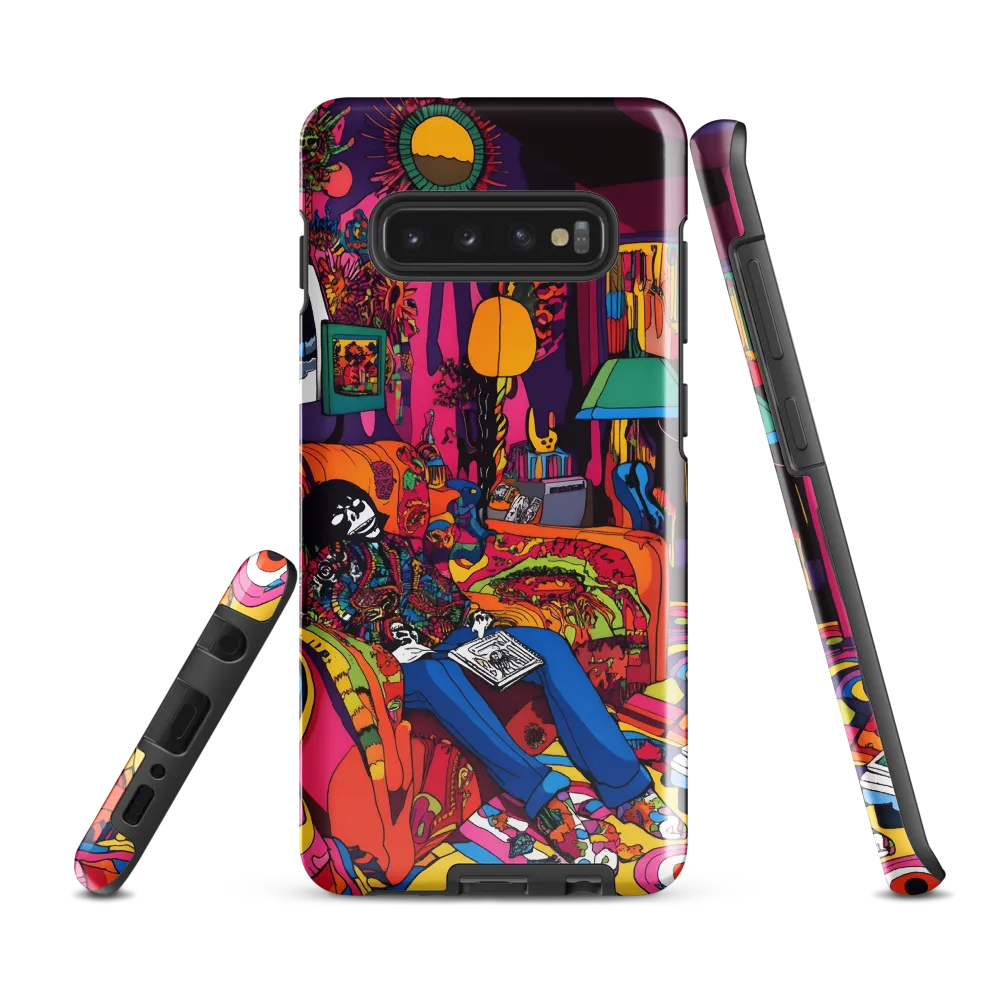 Psychedelic Reverie | Phone Case |  S10 Plus | Tough Case | Glossy