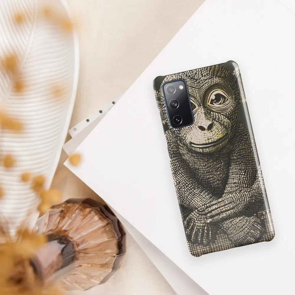 Intricate Primate Portrait