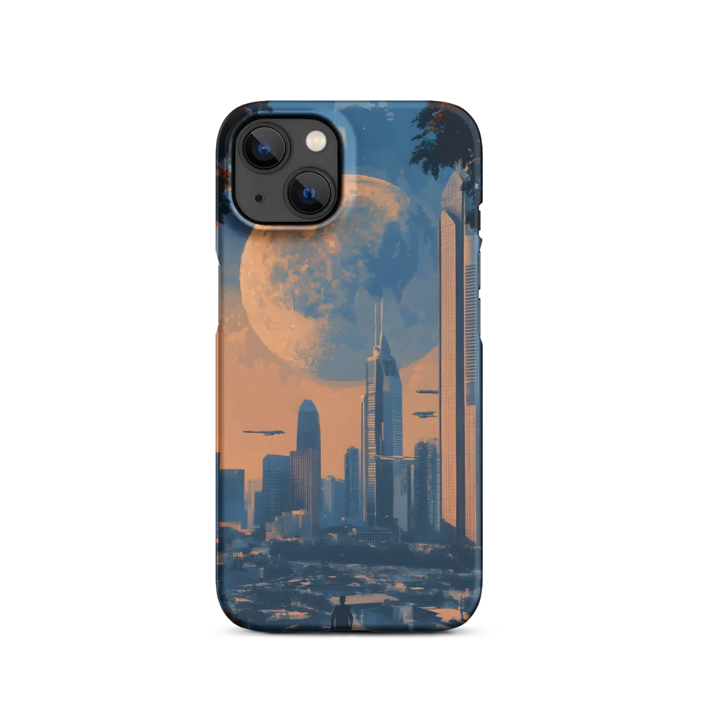 Observation Point — Moon over the Neo‑Metropolis