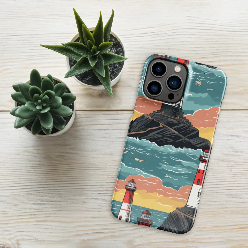 Lighthouses in a Whimsical Ocean