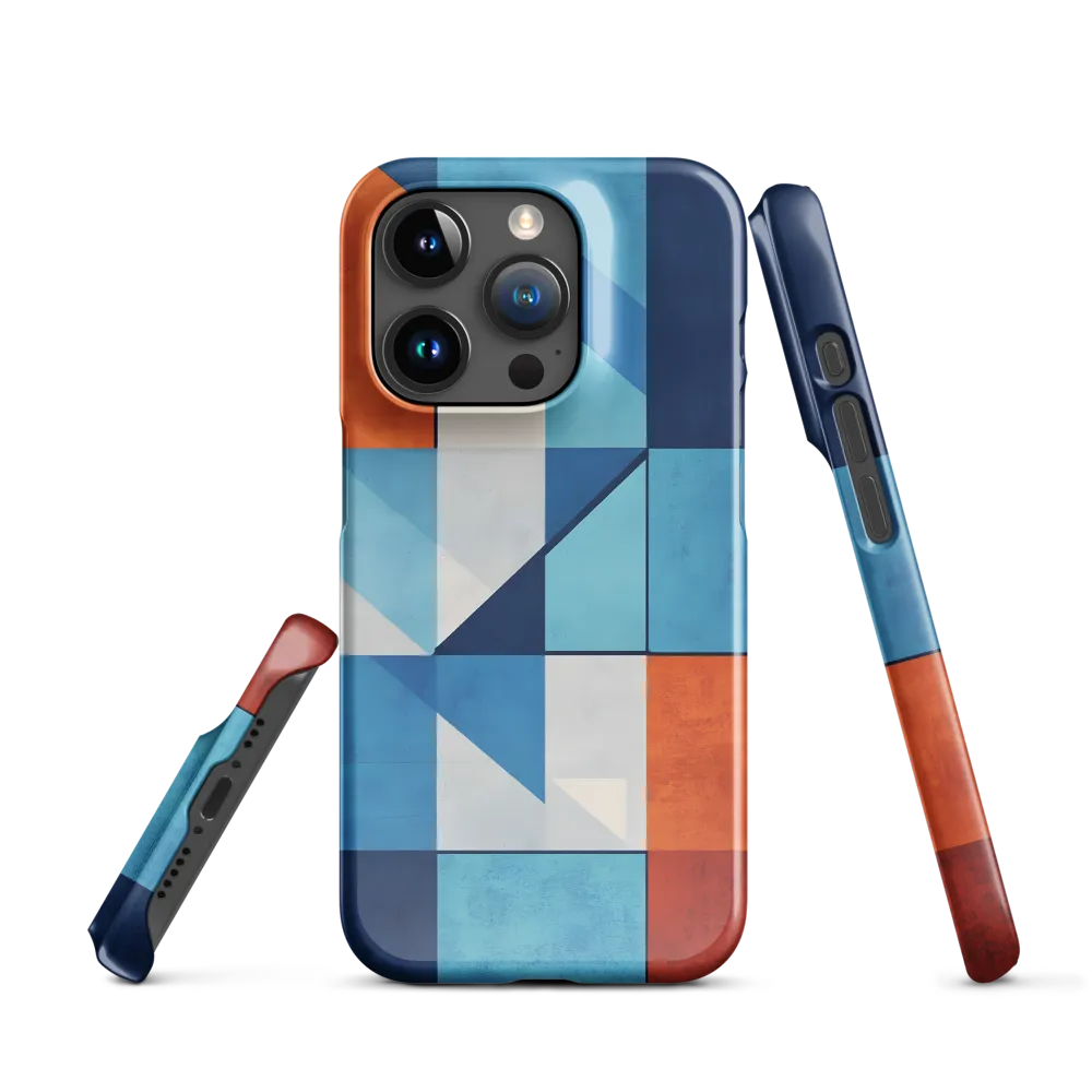 Geometric Harmony in Color | Phone Case |  15 Pro | Snap Case | Glossy