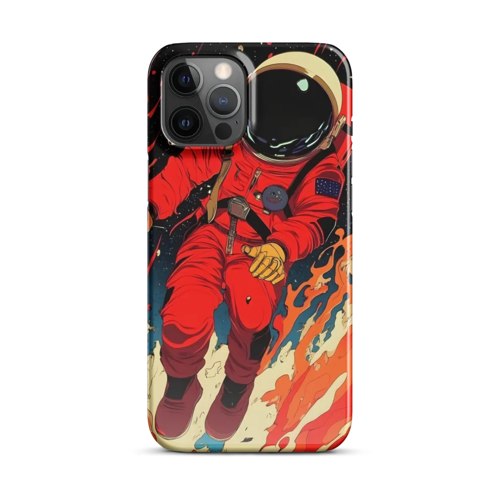 Cosmic Descent of the Astronaut | Phone Case |  12 Pro Max | Snap Case | Glossy