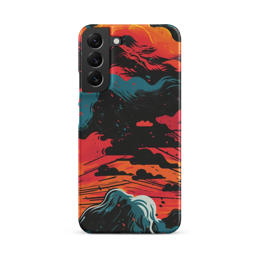 Ethereal Twilight: A Dramatic Landscape in Motion