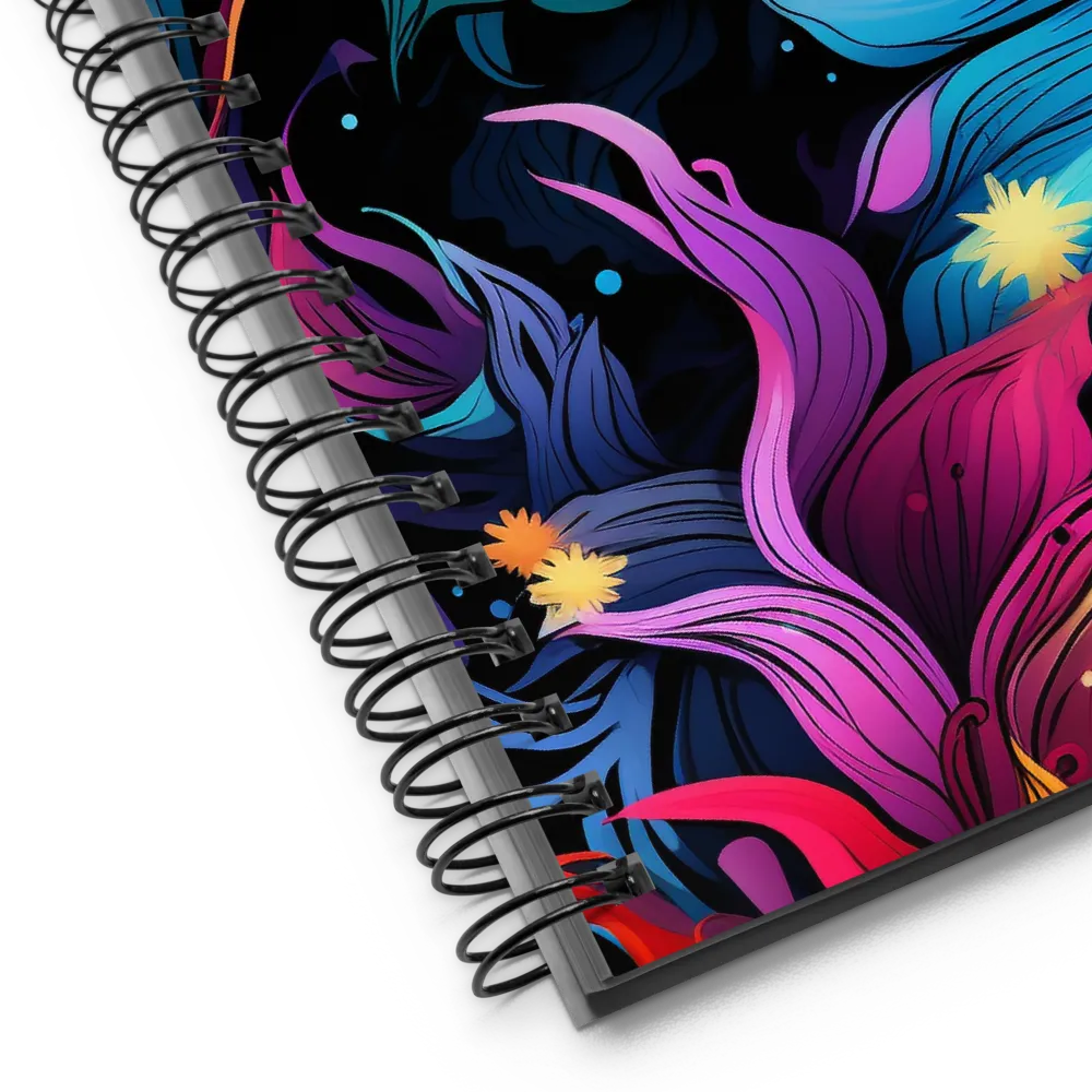 Floral Symphony | Spiral Notebook