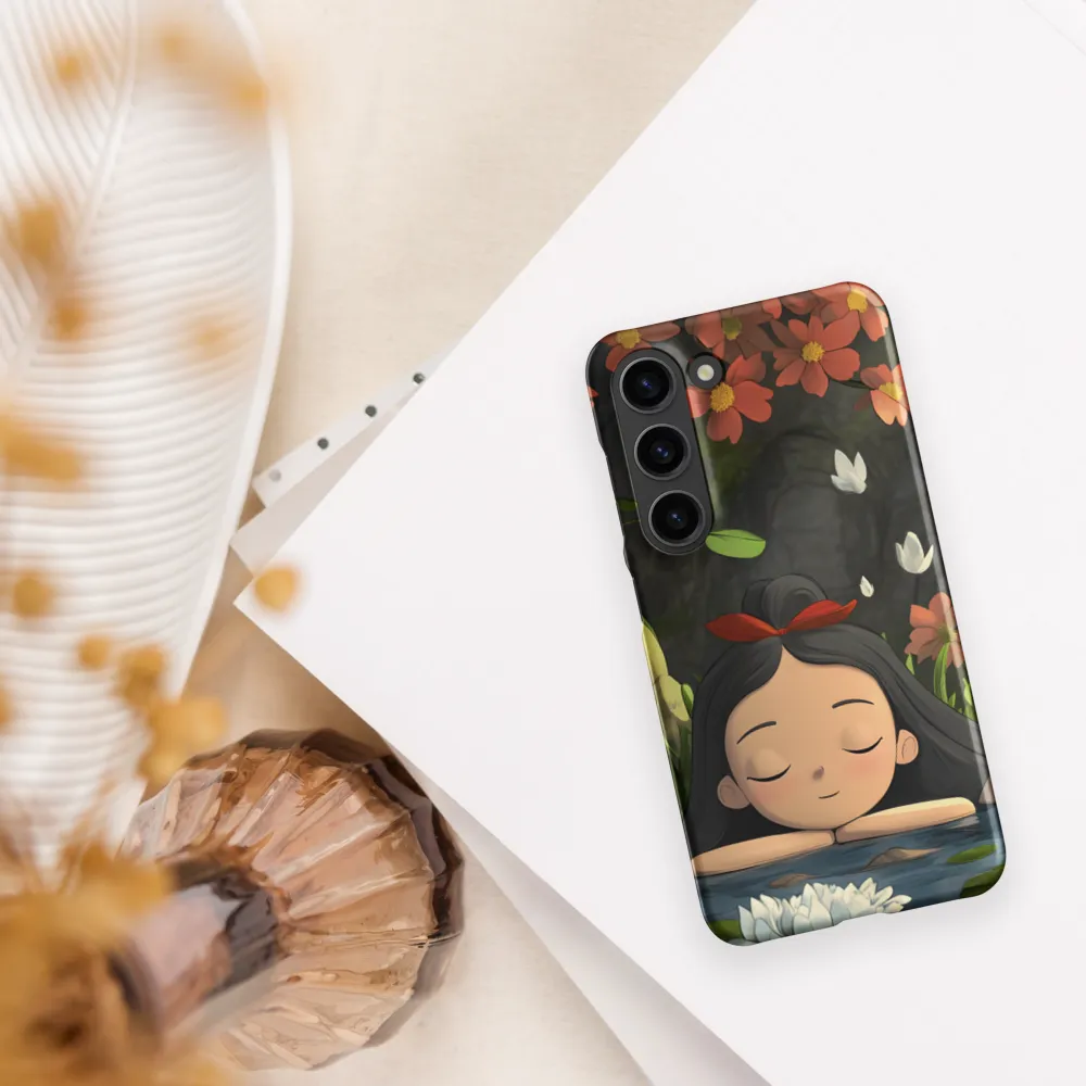Tranquility by the Waterside | Phone Case |  S23 | Snap Case | Matte