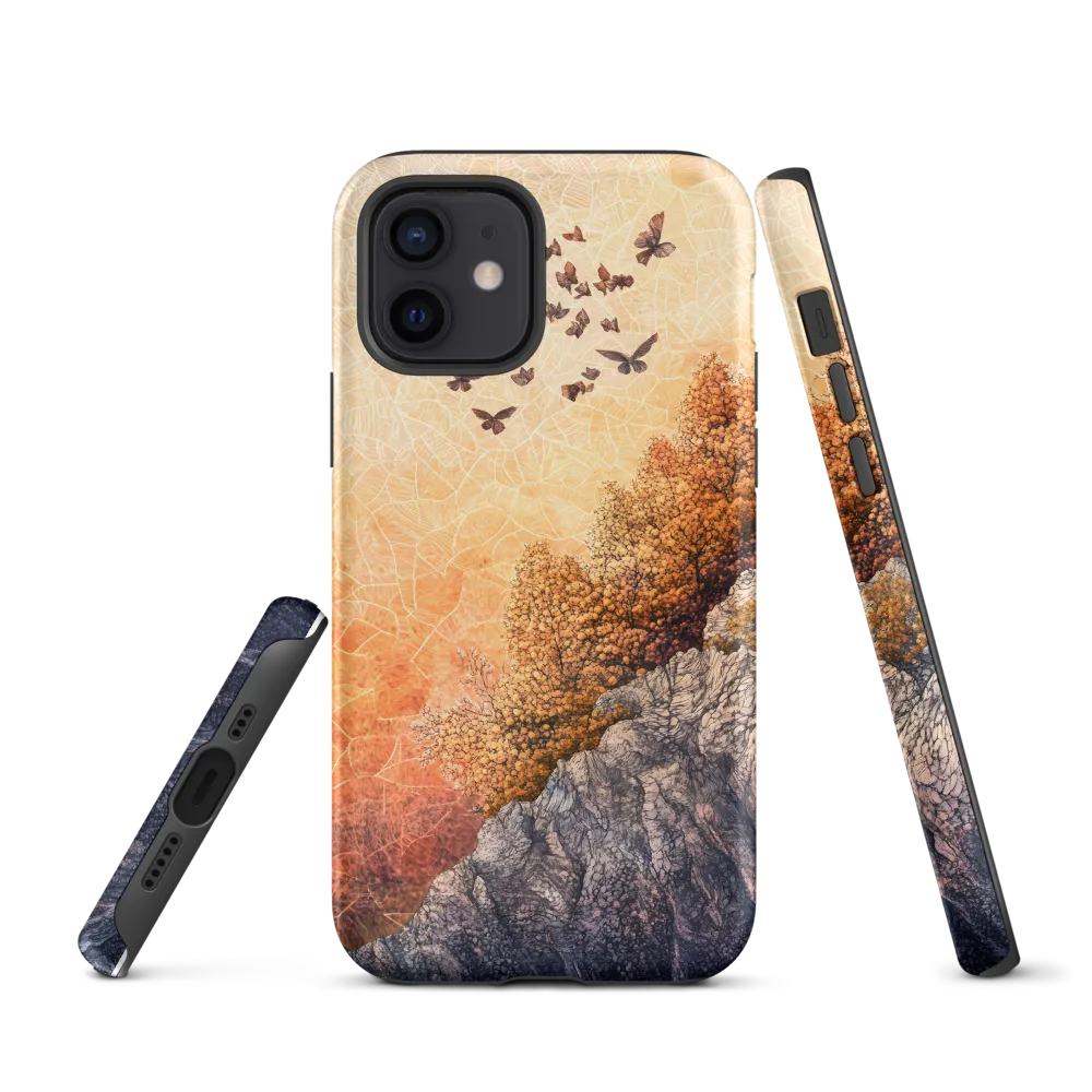 Fluttering Dreams of Serenity | Phone Case |  12 | Tough Case | Matte
