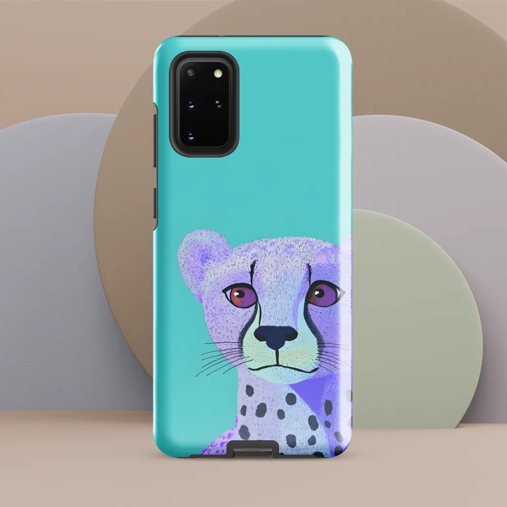 Curious Cheetah | Phone Case |  S20 Plus | Tough Case | Glossy