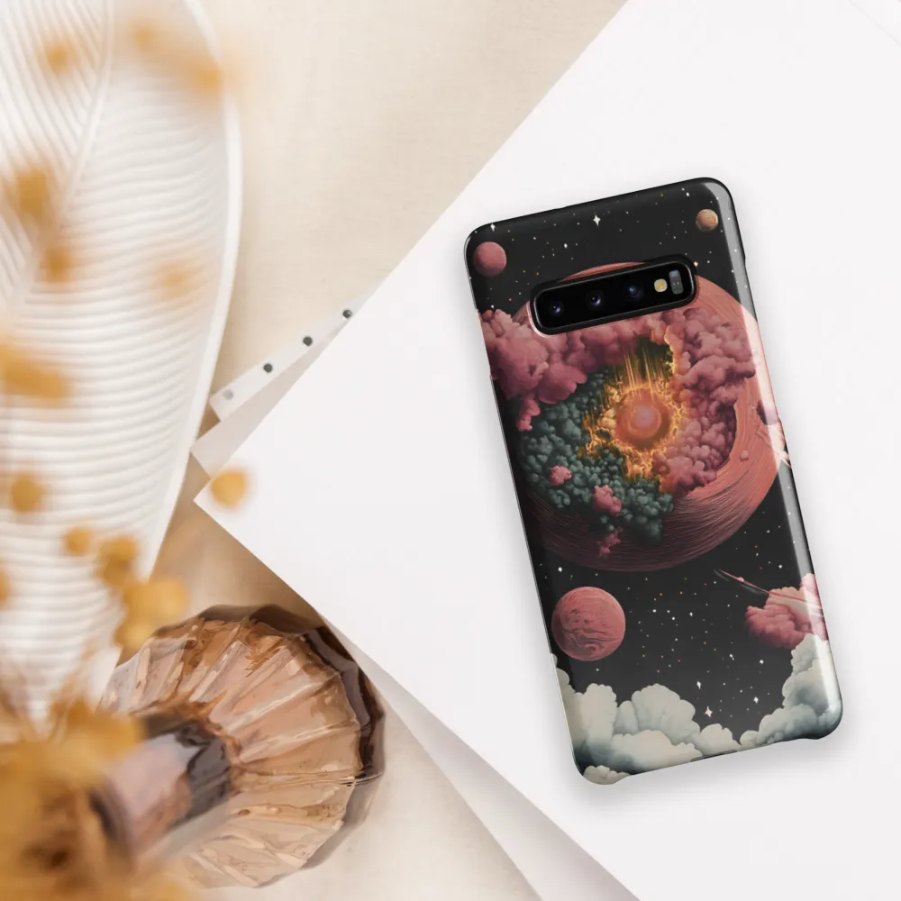 Celestial Explosion | Phone Case |  S10 Plus | Snap Case | Glossy