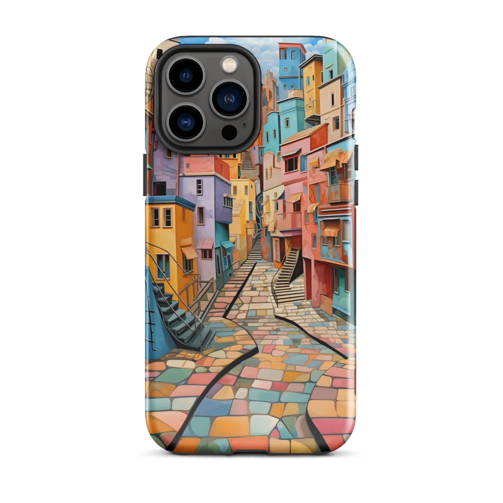 Vibrant Cityscape: A Kaleidoscope of Colors