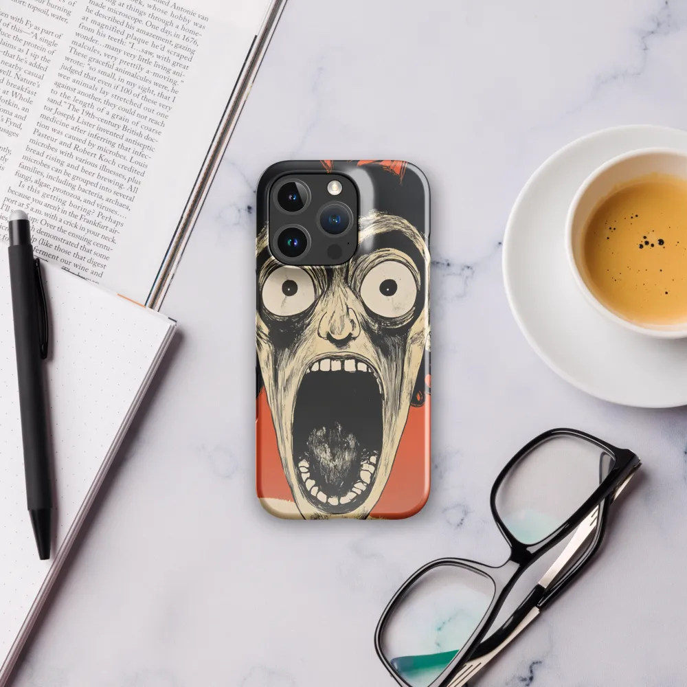Echoes of Fear | Phone Case |  16 Pro | Snap Case | Glossy