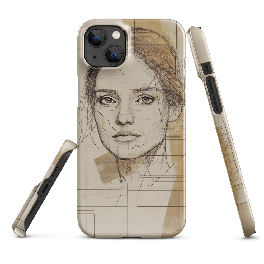 Geometric Elegance: A Modern Portrait
