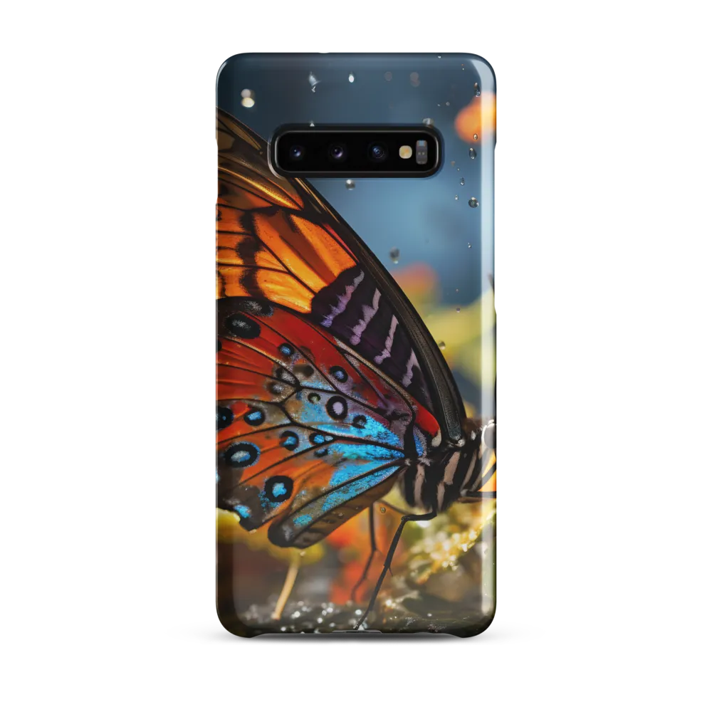 Dance of Colors: The Butterfly's Elegance | Phone Case |  S10 Plus | Snap Case | Glossy