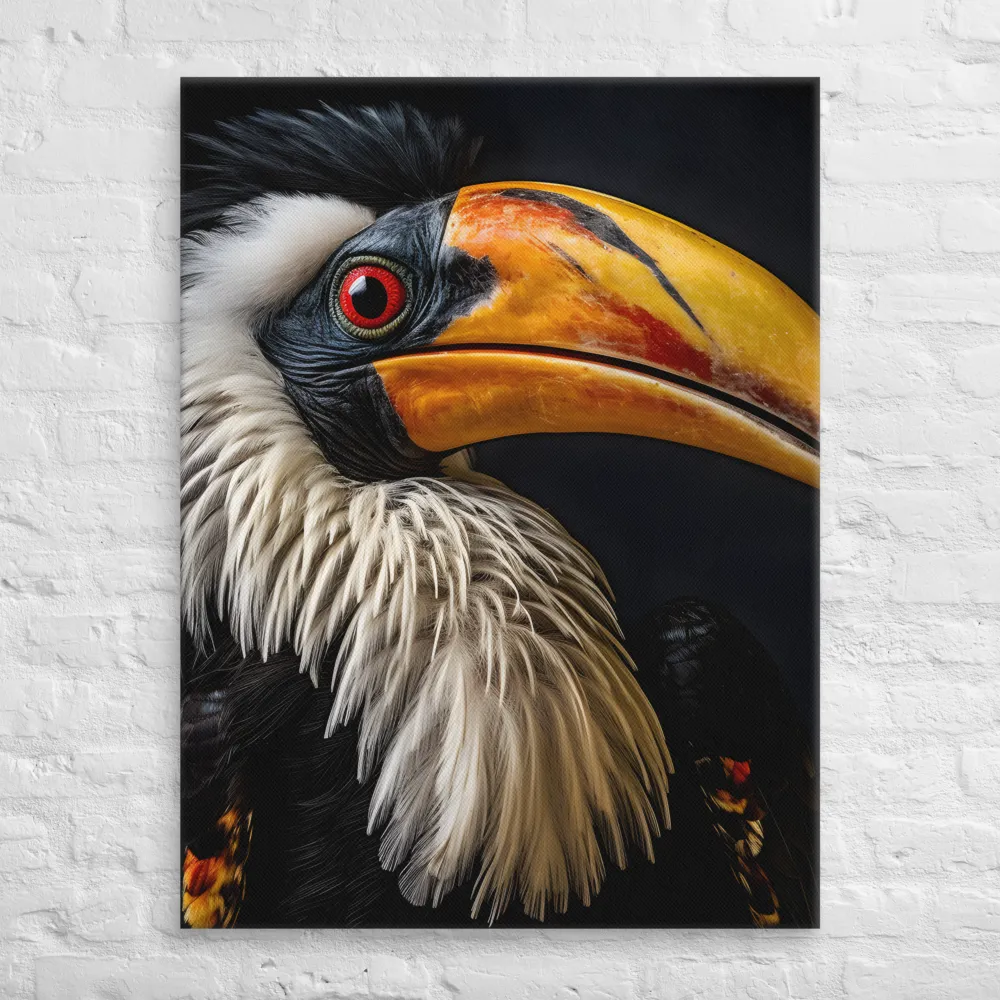Majestic Hornbill Portrait