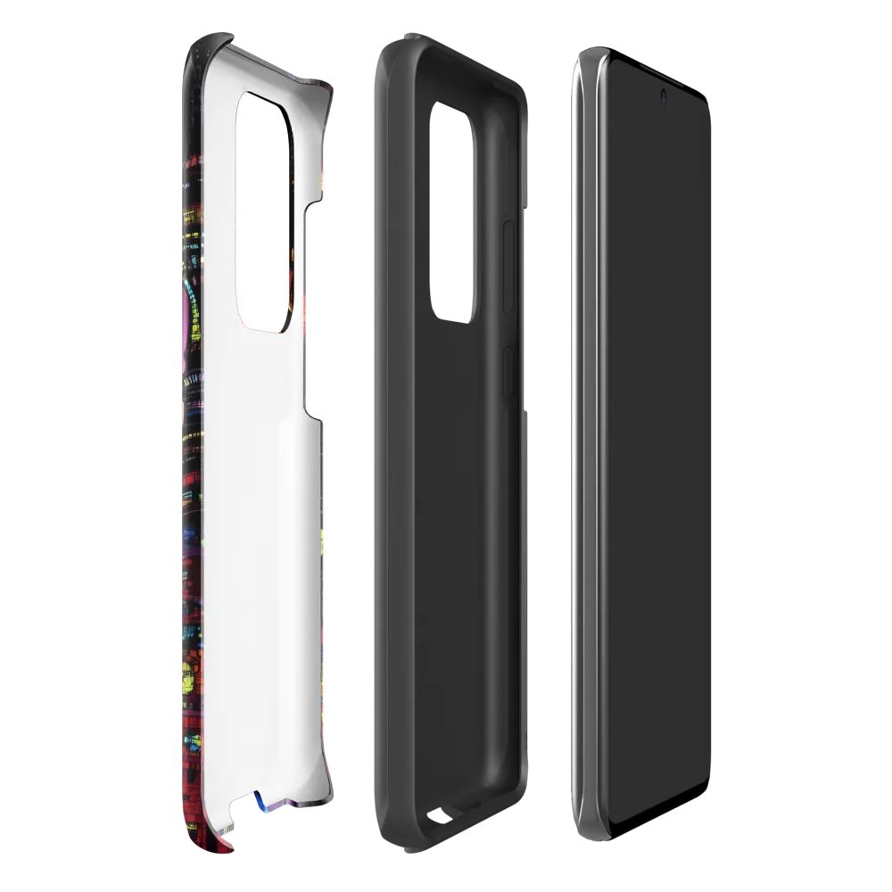 Futuristic Cityscape at Dusk | Phone Case |  S20 Ultra | Tough Case | Glossy