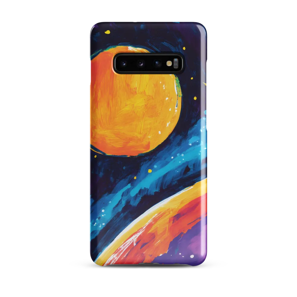 Galactic Harmony | Phone Case |  S10 Plus | Snap Case | Glossy