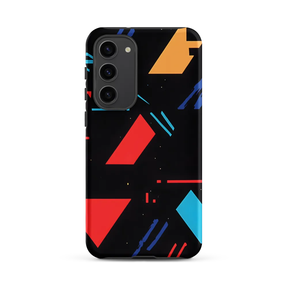 Dynamic Geometric Harmony | Phone Case |  S23 Plus | Tough Case | Matte